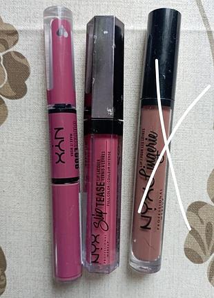 Nyx устойчивые помады