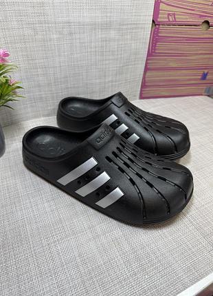 Оригинальные шлепанцы adidas сабо кроксы