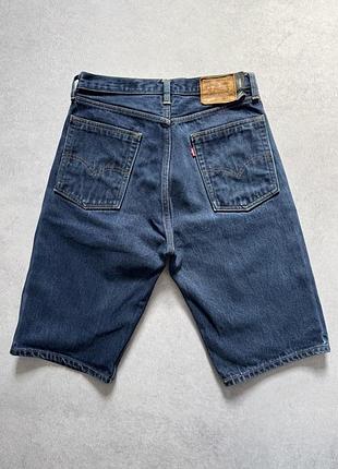 Чоловічі джинсові шорти levi’s lot w30 501 denim
