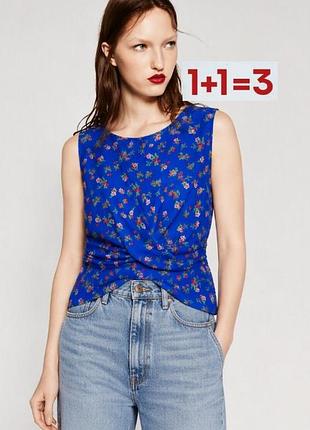 1+1=3 🎁 легкая майка блуза в цветочный принт от primark