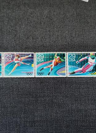 Сша. зимові олімпійські ігри. 1992