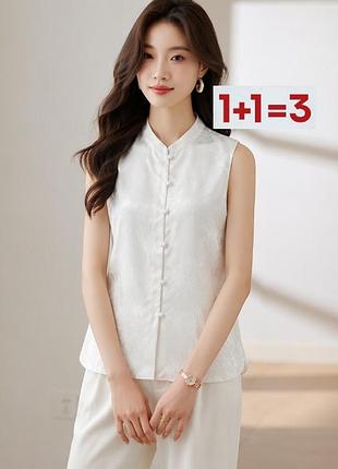 1+1=3 🎁 невероятная рубашка блуза в азиатском стиле от etam