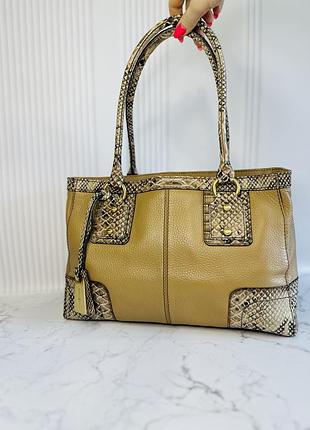 Брендова шкіряна сумка jasper conran