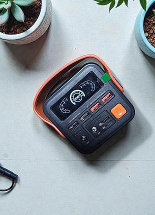 Павербанк o2 project 60000 mah 35 w. зарядна станція на 6 портів usb powerbank + ліхтарик