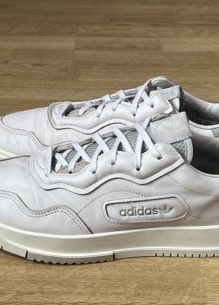 Кожаные кроссовки adidas оригинал 44 размер