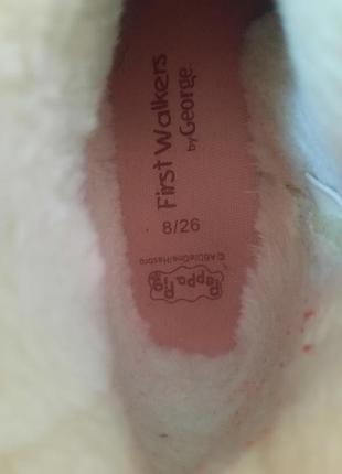 Сапоги р.26. george. peppa. 7