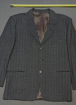 Плечи 53 см vintage 80-90 s manuel ritz pipo size 50 100% wool 1647028 made in italy на три пуговицы пиджак пуговицы натуральные