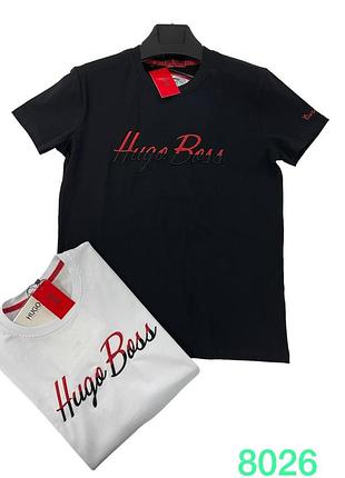 Брендовая мужская футболка hugo boss