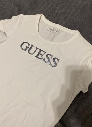 Guess біла футболка оригінал