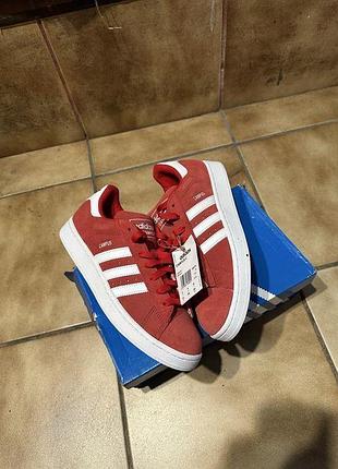Чоловічі кросівки adidas campus 00s оригінал нові кампуси трендові червоні адідас літнє взуття