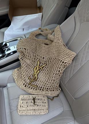 Жіноча сумка преміум crochet tote bag