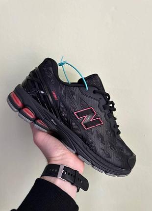 Чоловічі чорні кросівки new balance 1906w black red х нью беланс 40