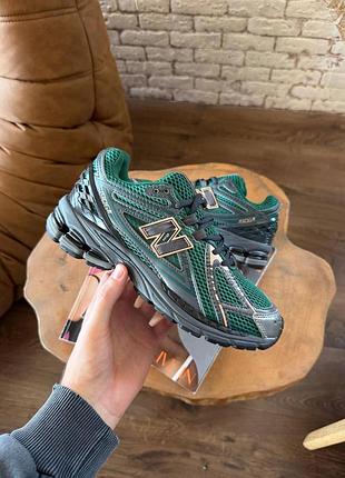 Мужские зеленые кроссовки new balance 1906r green х нью беланс 43