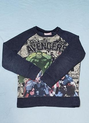 Світшот кофта next marvel angers Місткі 128-134р 8261 б