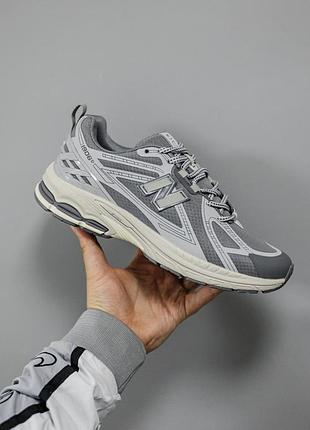 Чоловічі сірі кросівки new balance 1906r grey white х нью беланс 44