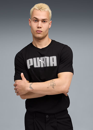 Футболка мужская puma черная