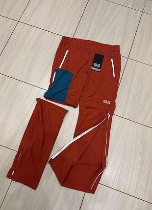 Трекінгові штани jack wolfskin трансформери самоскиди оригінал size l