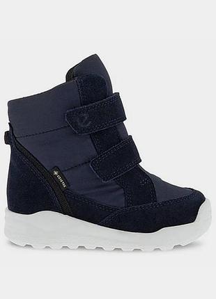 Зимові черевики ecco urban mini 25,26р з мембраною gore-tex
