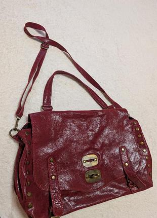 Сумка genuine leather нова замша натуральна шкіра