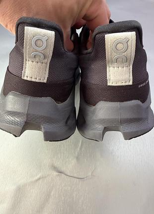 Кроссовки on cloudsurfer trail waterproof black eclipse 6