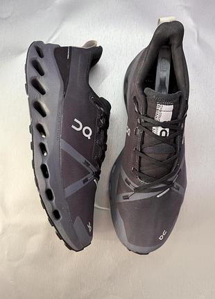Кроссовки on cloudsurfer trail waterproof black eclipse 3