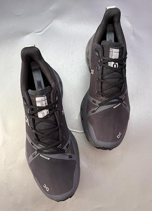 Кроссовки on cloudsurfer trail waterproof black eclipse 2