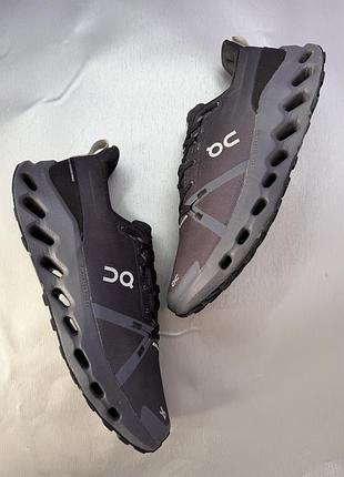 Кроссовки on cloudsurfer trail waterproof black eclipse 4