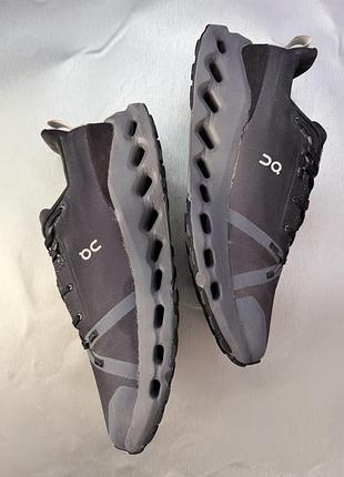 Кроссовки on cloudsurfer trail waterproof black eclipse 5