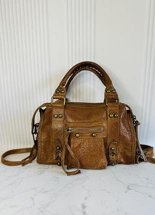 Крута італійська шкіряна сумка balenciaga