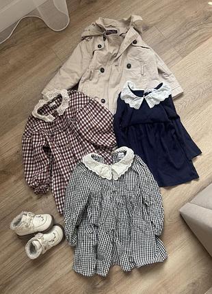 Сукні ,тренч zara,
