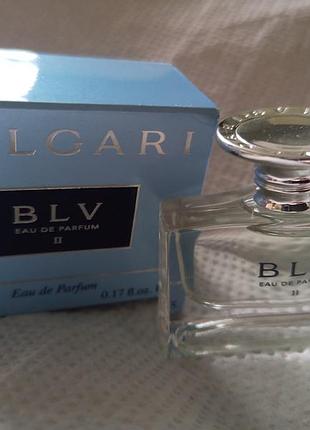 Миниатюра bvlgari blv eau de parfum ii.оригинал.