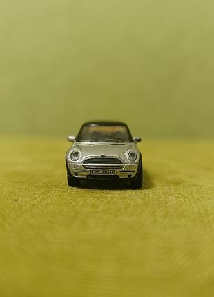 Коллекционная металлическая модель машинки mini cooper 1:56