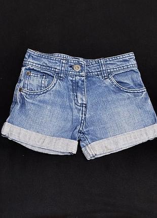 Джинсові шорти matalan на дівчинку 104-110р 8237