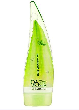Holika holika aloe hydro formula 96% light soothing gel 55ml заспокійливий гель
