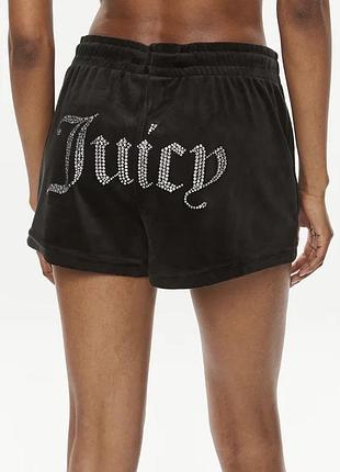Велюрові шорти жіночі juicy couture