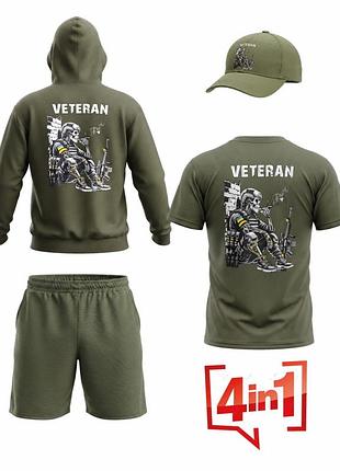 Комплект 4в1 veteran oliva