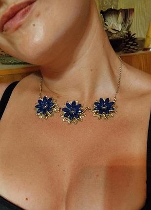 Колье royal blue 💙