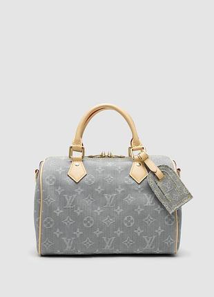 Сумка speedy louis soft 30 monogram vuitton denim
