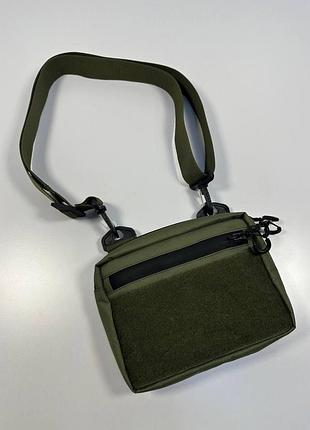 Военная сумка через плечо, масло