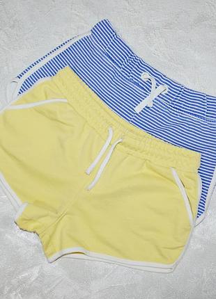 Шорты желтенькие primark 9-10р/140cм