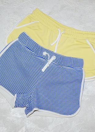 Шорты в полоску m&amp;s 8-9р/140cм