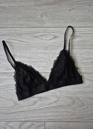 Сетевой бюстгальтер бралетт h&amp;m