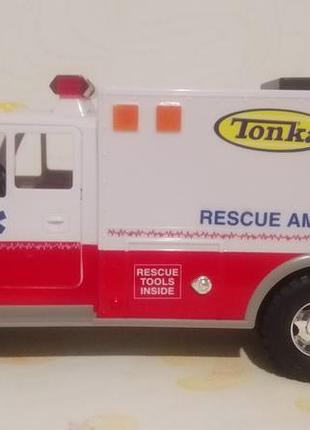 Колекційний іграшковий автомобіль tonka rescue ambulance
