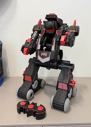 Робот-трансформер бетмен на пульті batman imaginext fisher-price