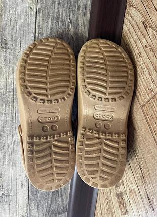 Золоті crocs 6
