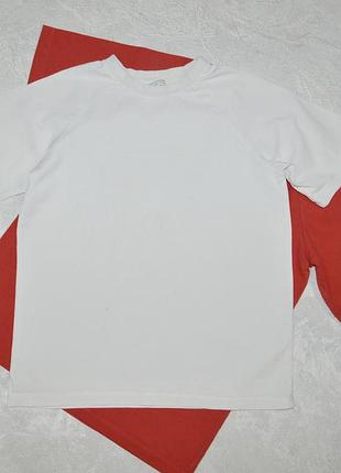 Базовая футболка casual. trend 10-11р/140-146см (маломерит), молочного цвета
