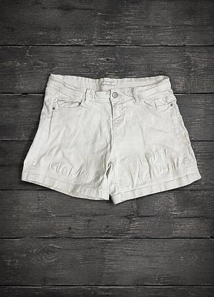 Классические женские белые шорты promod ( французский бренд)