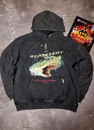 Худі represent акула/кофта репресент/худі чоловіче
