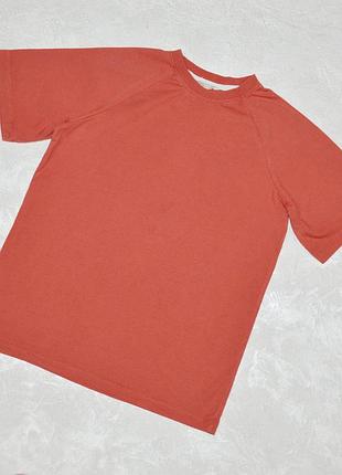 Базовая футболка casual. trend 12-13р/152-158см (маломерит), красного цвета