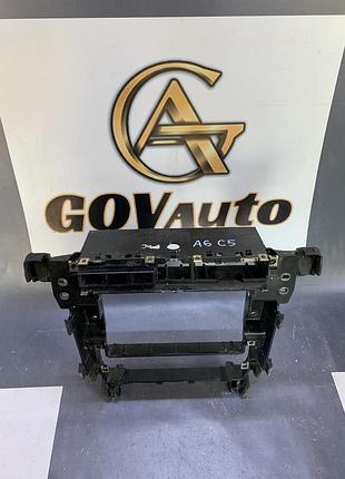 Рамка магнитолы/ центральной консоли audi a6 c5 4b0858005